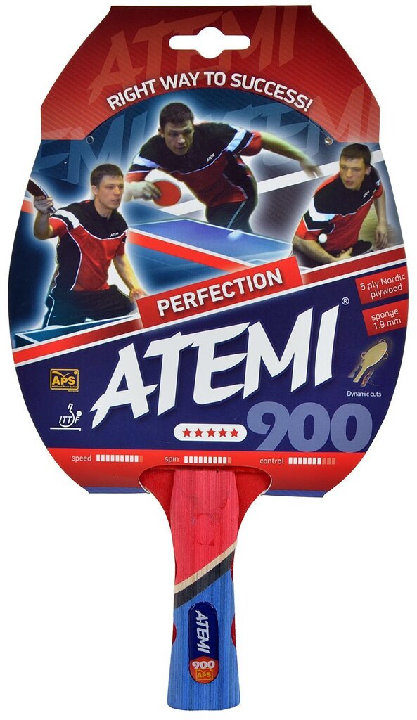 Atemi 900 Pöytätennismaila hinta ja tiedot | Pingismailat | hobbyhall.fi