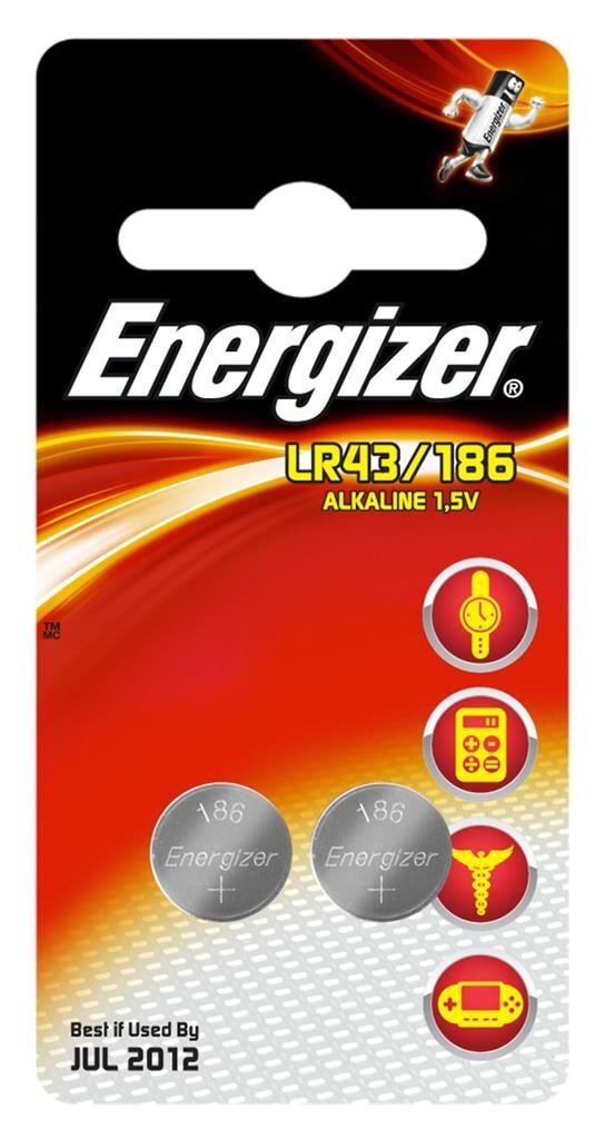 Paristot Energizer LR43, 2 kpl hinta ja tiedot | Paristot | hobbyhall.fi