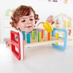 HAPE Ensimmäinen hakkapelini Rainbow Pounder hinta ja tiedot | Vauvan lelut | hobbyhall.fi
