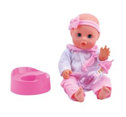 BAMBOLINA Amore nukke + pullo ja potta, 33 cm hinta ja tiedot | Vauvan lelut | hobbyhall.fi