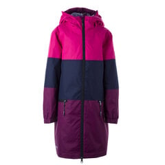 Huppa tyttöjen lämmitetty kevät-syksyn parka HANKA 1, fuksia-burgundi hinta ja tiedot | Tyttöjen takit | hobbyhall.fi