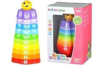 Värilliset pyramidimuodot hinta ja tiedot | Vauvan lelut | hobbyhall.fi