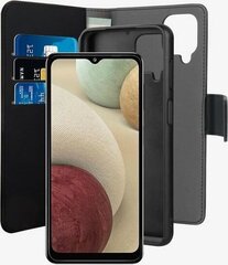 Puro Samsung Galaxy A12, musta hinta ja tiedot | Puhelimen kuoret ja kotelot | hobbyhall.fi