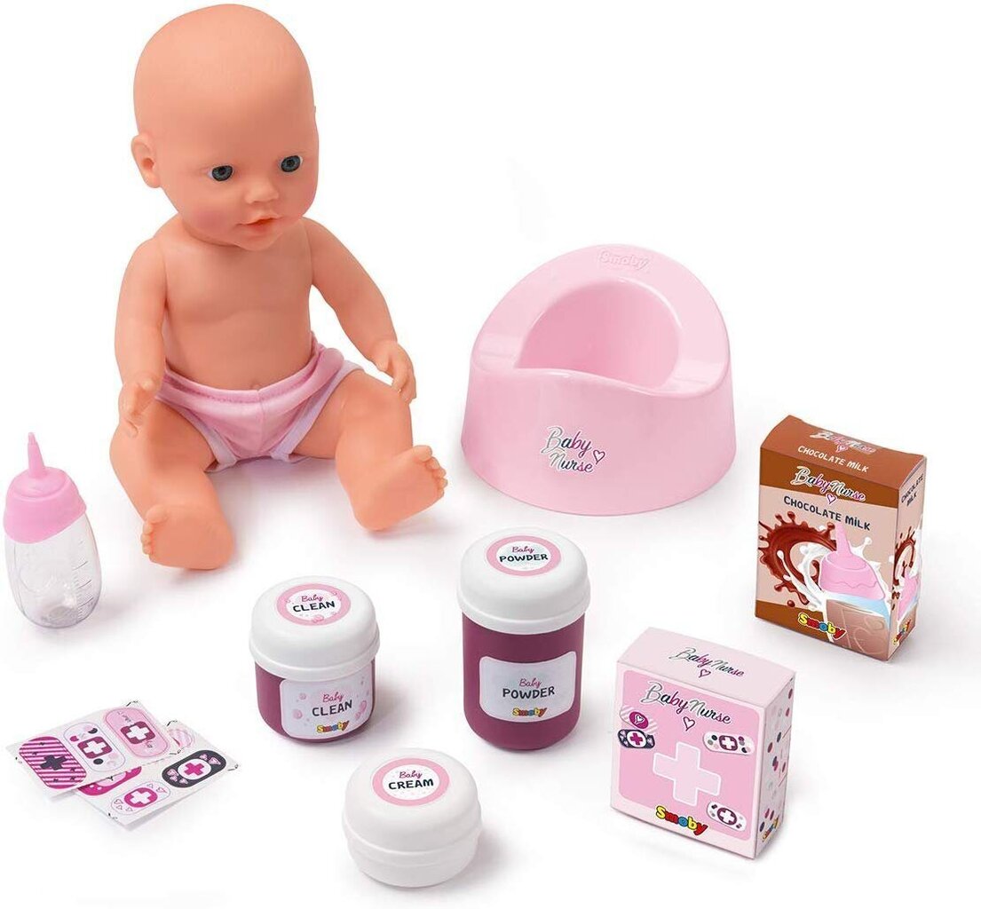 Doll 2 1 vuode Smoby Baby Nurse hinta ja tiedot | Vauvan lelut | hobbyhall.fi