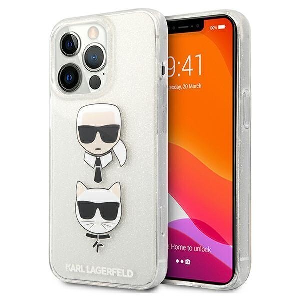 Puhelinkotelo Karl Lagerfeld KLHCP13LKCTUGLS iPhone 13 Pro hinta ja tiedot | Puhelimen kuoret ja kotelot | hobbyhall.fi