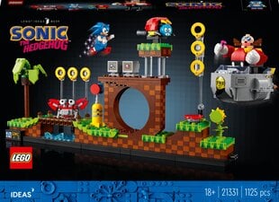 21331 LEGO® Ideas Sonic the Hedgehog - Green Hill Zone hinta ja tiedot | LEGOT ja rakennuslelut | hobbyhall.fi