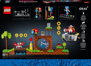 21331 LEGO® Ideas Sonic the Hedgehog - Green Hill Zone hinta ja tiedot | LEGOT ja rakennuslelut | hobbyhall.fi