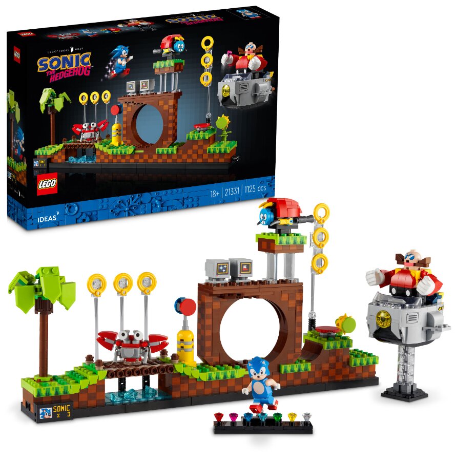 21331 LEGO® Ideas Sonic the Hedgehog - Green Hill Zone hinta ja tiedot | LEGOT ja rakennuslelut | hobbyhall.fi