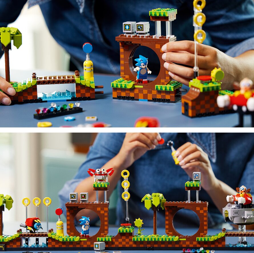21331 LEGO® Ideas Sonic the Hedgehog - Green Hill Zone hinta ja tiedot | LEGOT ja rakennuslelut | hobbyhall.fi