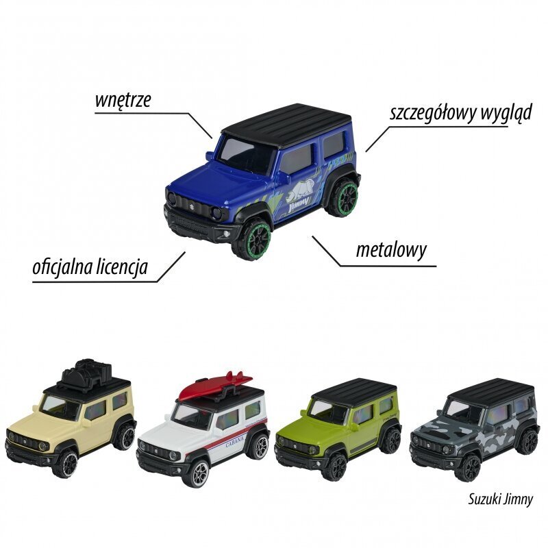 Suzuki Jimny 5 metallista autoa hinta ja tiedot | Poikien lelut | hobbyhall.fi