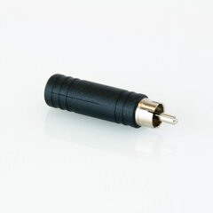 Adapter Jack 6.3 mm pistoke - RCA/M Master Audio HY1767 hinta ja tiedot | Kaapelit ja adapterit | hobbyhall.fi