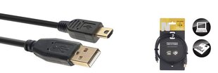 Datakaapeli Stagg USB A/mini USB A/m, 1,5 m hinta ja tiedot | Kaapelit ja adapterit | hobbyhall.fi