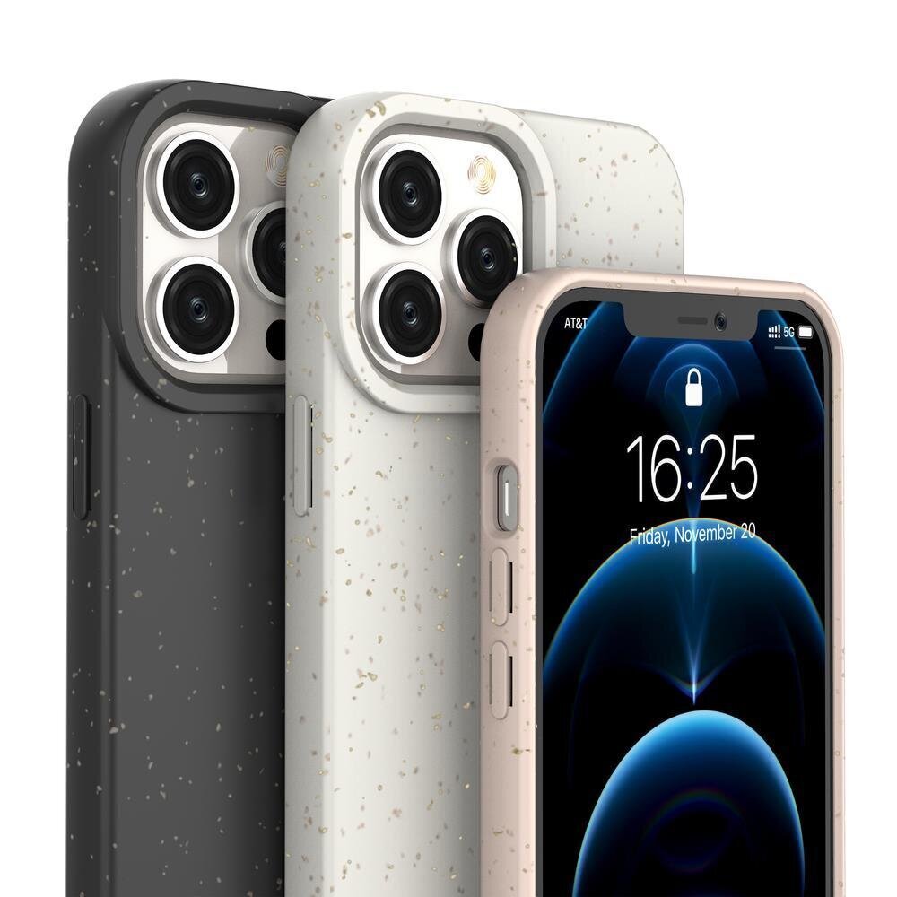 Eco iPhone 14 Plus Silicone Degradable valkoinen hinta ja tiedot | Puhelimen kuoret ja kotelot | hobbyhall.fi