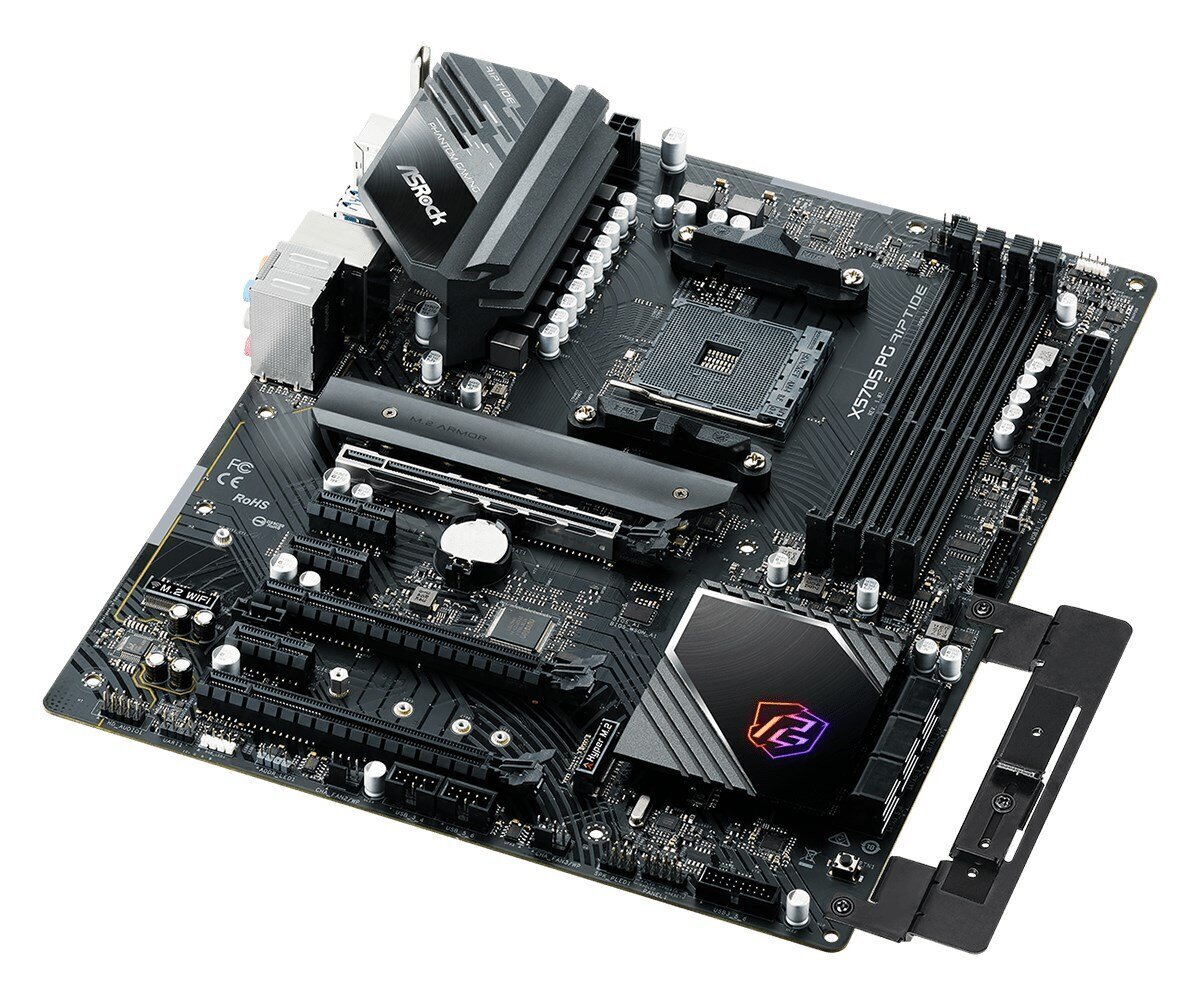 ASRock X570S PG Riptide, ATX, AM4, DDR4 hinta ja tiedot | Emolevyt | hobbyhall.fi