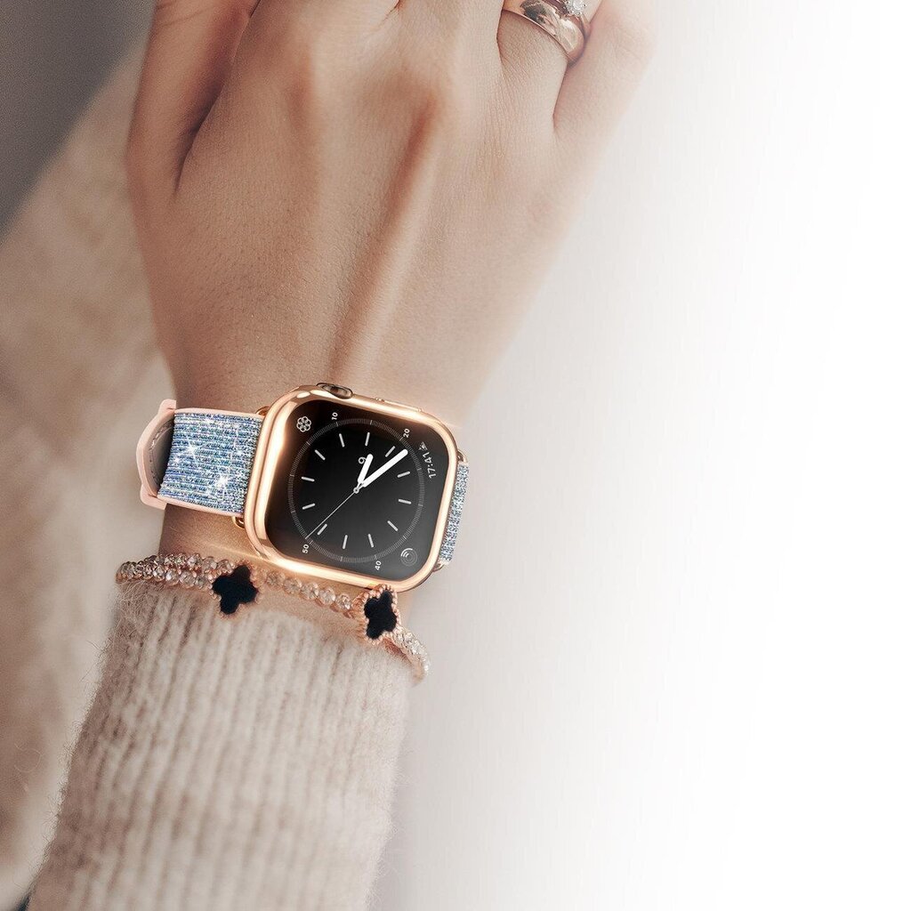 Dux Ducis Samo Apple Watch 7 41mm:lle hinta ja tiedot | Älykellojen ja aktiivisuusrannekkeiden lisätarvikkeet | hobbyhall.fi