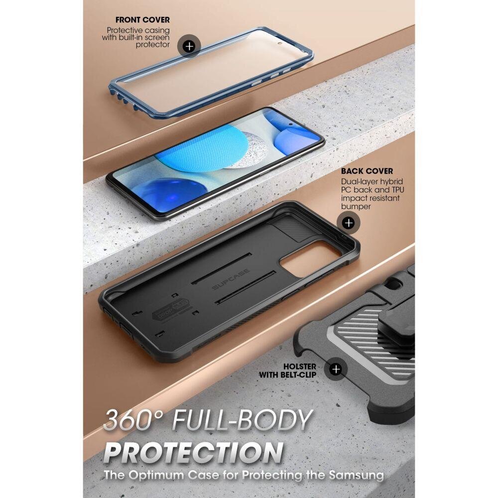 Supcase Unicorn Beetle Pro, Galaxy A53 5G musta/sininen hinta ja tiedot | Puhelimen kuoret ja kotelot | hobbyhall.fi