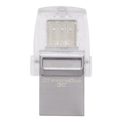 USB-muistitikku Kingston DTMicroDuo3C 256GB, USB 3.0 hinta ja tiedot | Muistitikut | hobbyhall.fi