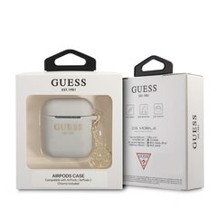 Guess 4G Charms silikonikotelo Airpods 1/2 hinta ja tiedot | Kuulokkeiden tarvikkeet | hobbyhall.fi