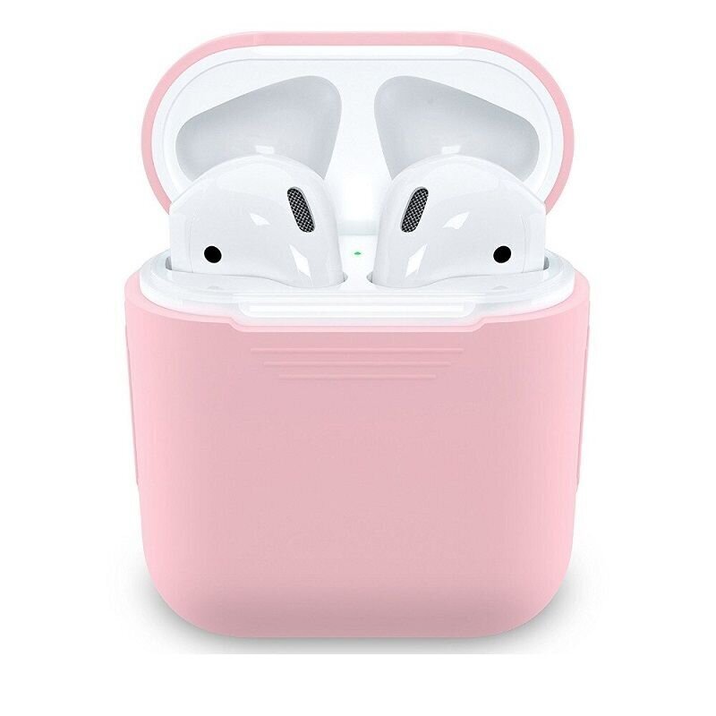 Apple AirPods kuulokekotelon suojakuori Evelatus Dark Grey Dark Pink hinta ja tiedot | Kuulokkeet | hobbyhall.fi