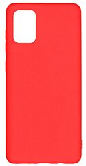 Takakuoret Evelatus Xiaomi Poco M3 Soft Touch Silicone Red hinta ja tiedot | Puhelimen kuoret ja kotelot | hobbyhall.fi