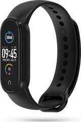 Tech-Protect Iconband Xiaomi Mi Smart Band 5/6 musta hinta ja tiedot | Älykellojen ja aktiivisuusrannekkeiden lisätarvikkeet | hobbyhall.fi