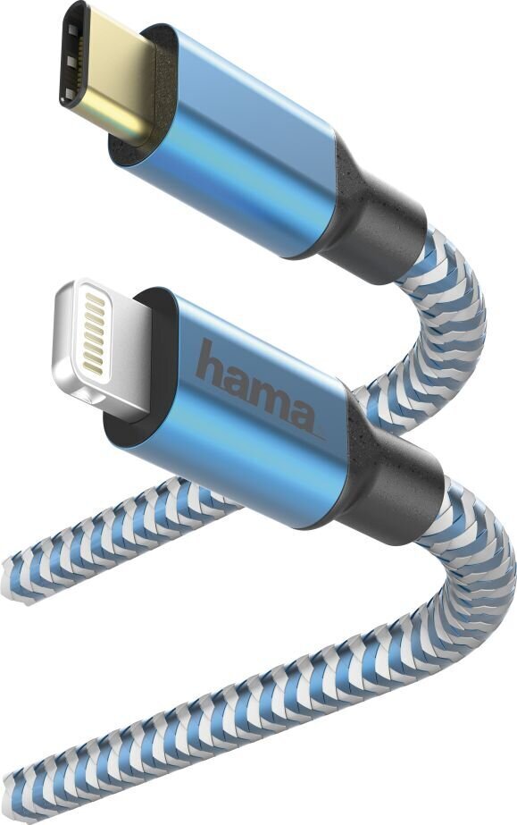 Hama 001833110000 USB C - Lightning, 1.5 m hinta ja tiedot | Puhelinkaapelit | hobbyhall.fi