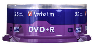 DVD-levyt Verbatim 43500 hinta ja tiedot | Vinyylilevyt, CD-levyt, DVD-levyt | hobbyhall.fi