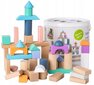 Ecotoys puupalikat, 50 osaa hinta ja tiedot | Vauvan lelut | hobbyhall.fi