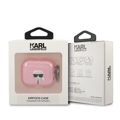 Karl Lagerfeld KLA3UKHGP AirPods 3 Pink hinta ja tiedot | Kuulokkeet | hobbyhall.fi