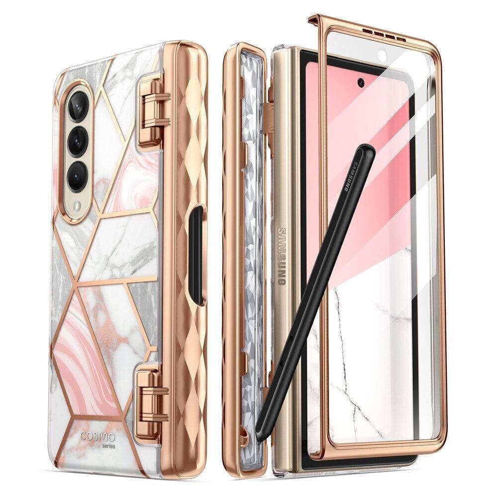 Supcase Cosmo PEN suojakuori mallille Galaxy Fold 4 ,Marble hinta ja tiedot | Puhelimen kuoret ja kotelot | hobbyhall.fi