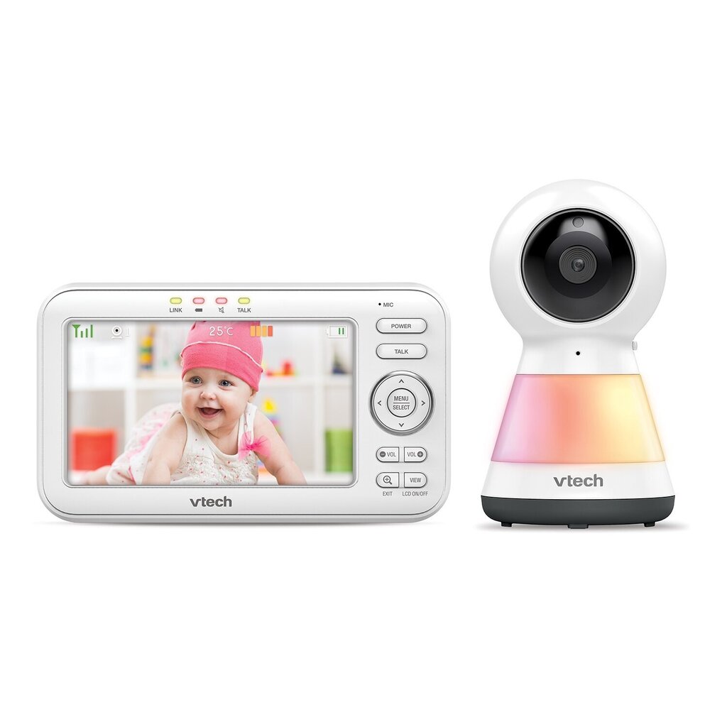 Vtech mobiili lastenvalvontalaite LCD-näyttö 5" kamera VM5255 hinta ja tiedot | Itkuhälyttimet | hobbyhall.fi