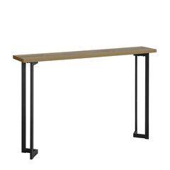 Konsolipöytä SoBuy FSB50-PF, ruskea/musta hinta ja tiedot | Sivupöydät | hobbyhall.fi