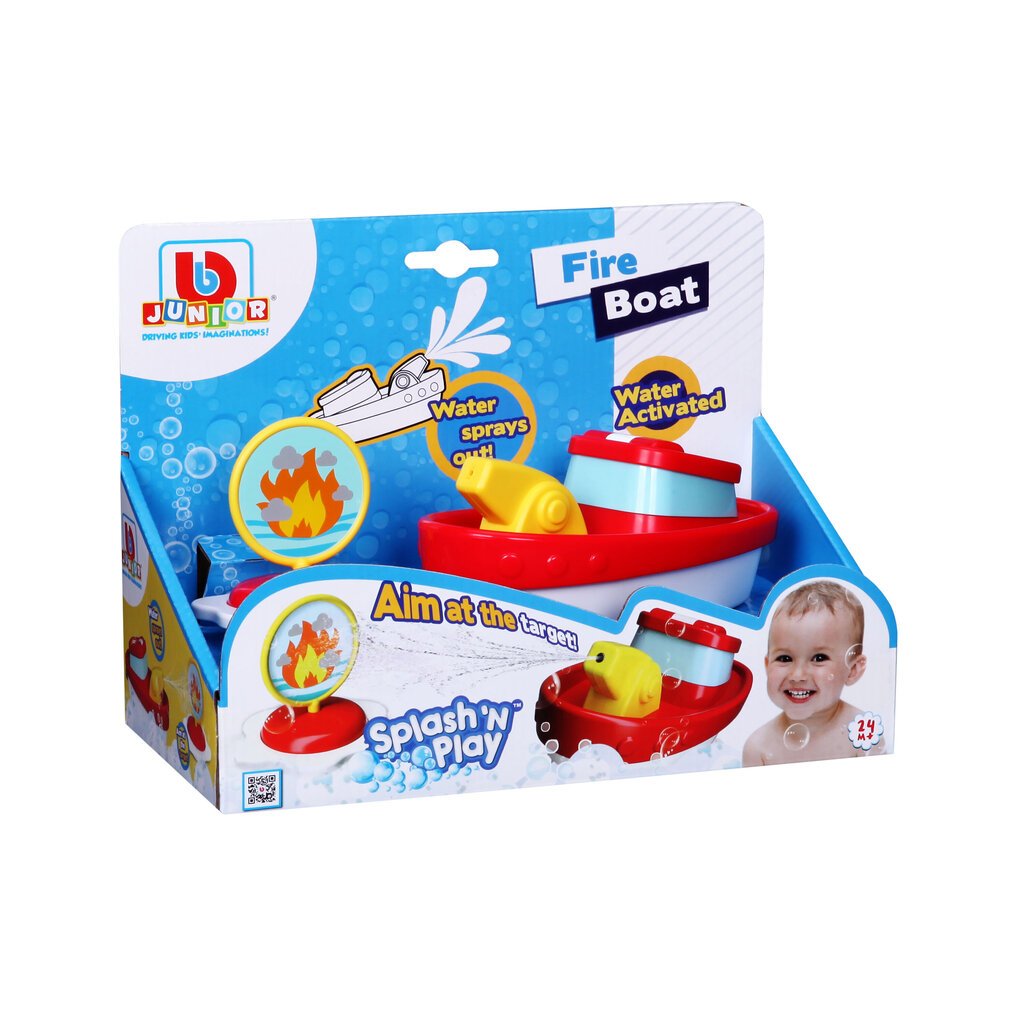 BB JUNIOR kylpylelu Splash 'N Play Fire Boat hinta ja tiedot | Vauvan lelut | hobbyhall.fi