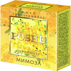 Poshe, Glyseriinisaippua , mimosan tuoksuinen, 100 g hinta ja tiedot | Saippuat | hobbyhall.fi