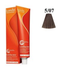 Londa Londacolor Demi-Permanent Cream Color hiusväri 5/07 Light Brown Natural Brown, 60 ml hinta ja tiedot | Hiusvärit | hobbyhall.fi