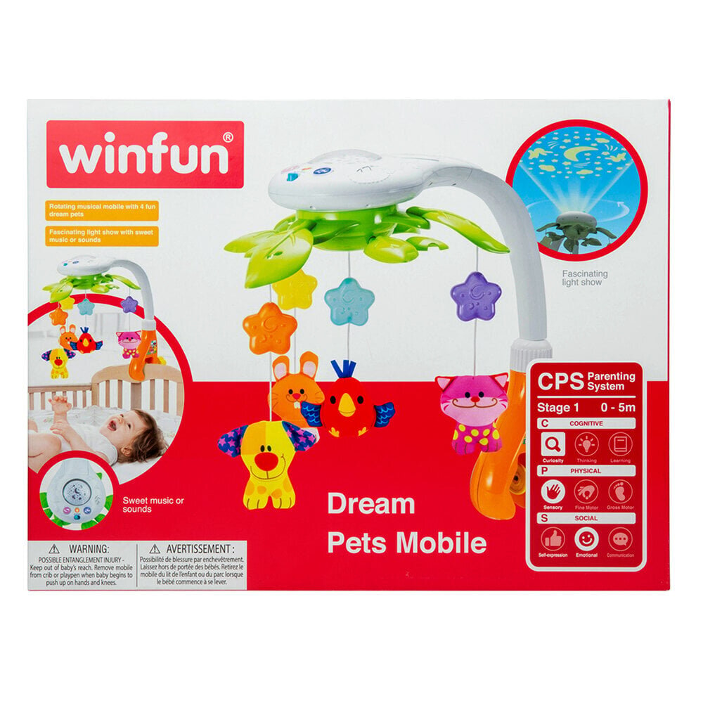 WinFun mobile äänellä ja valolla hinta ja tiedot | Vauvan lelut | hobbyhall.fi