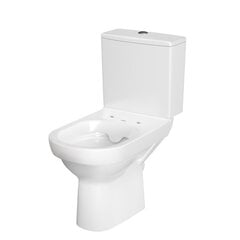 Cersanit City Clean On lattiaan asennettava wc-istuin pehmeästi sulkeutuvalla kannella hinta ja tiedot | Cersanit Kodin remontointi | hobbyhall.fi