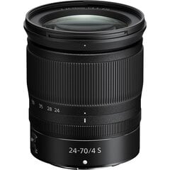 Nikon 70mm -kamera + NIKKOR Z 24-70mm f/4 S -zoom objektiivi hinta ja tiedot | Nikon Puhelimet, älylaitteet ja kamerat | hobbyhall.fi