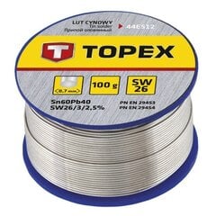 Alumiinijuotos 1,0mm, 100g hinta ja tiedot | Topex Kodin remontointi | hobbyhall.fi