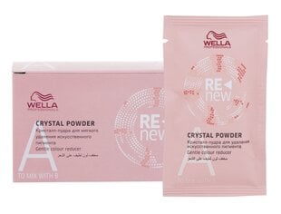 Hienovarainen hiusvärinpoistoaine Wella Professionals Crystal Powder, 5x9 g hinta ja tiedot | Hiusvärit | hobbyhall.fi