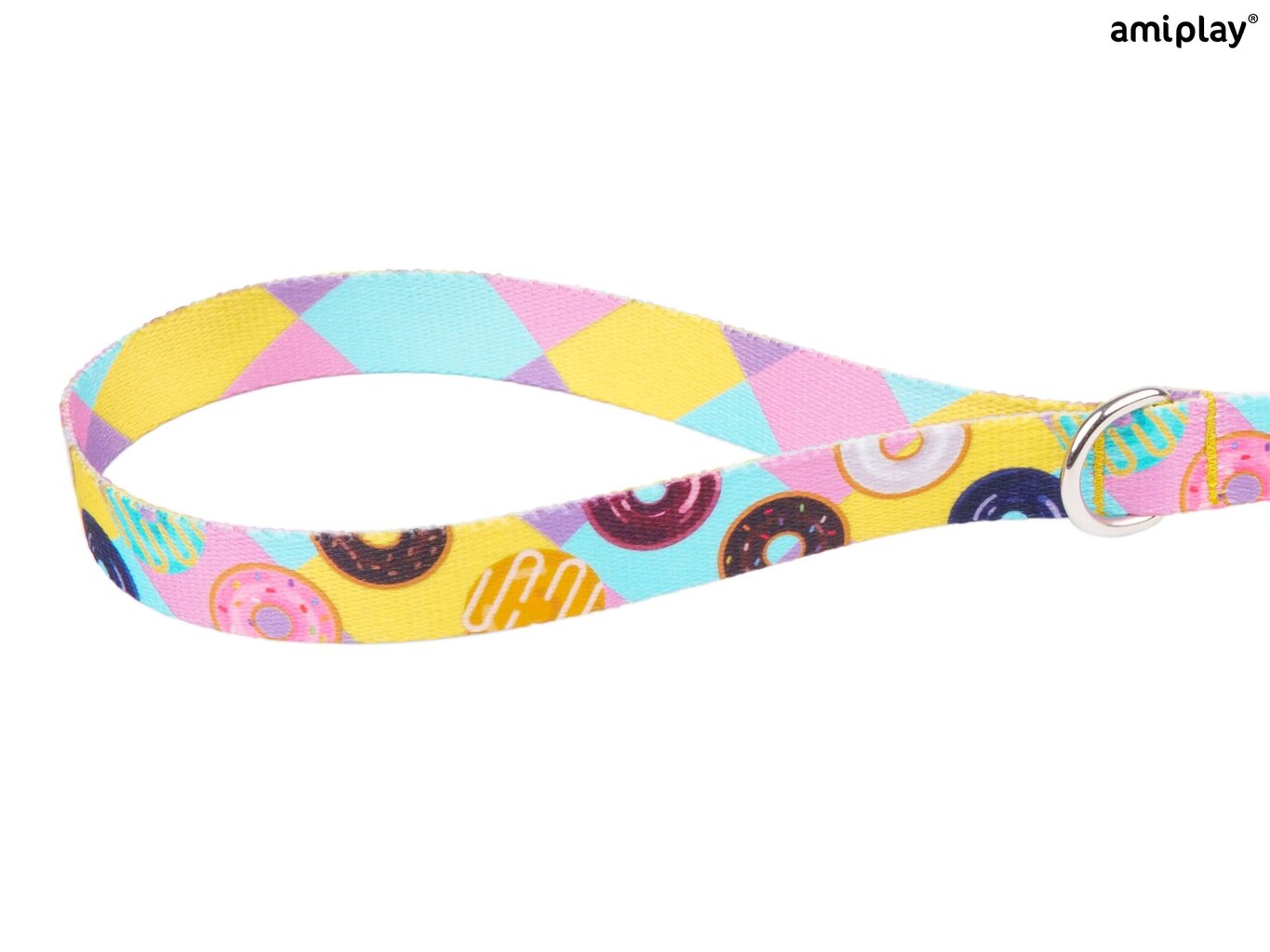 Amiplay talutushihna Be Happy Donut, M hinta ja tiedot | Koiran talutushihnat | hobbyhall.fi