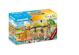 71192 PLAYMOBIL® Family Fun, Leijonat ulkotarhassa hinta ja tiedot | LEGOT ja rakennuslelut | hobbyhall.fi