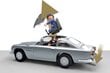 70578 PLAYMOBIL® 007 Aston Martin hinta ja tiedot | LEGOT ja rakennuslelut | hobbyhall.fi