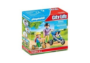 70284 PLAYMOBIL® City Life, äiti ja lapsi hinta ja tiedot | LEGOT ja rakennuslelut | hobbyhall.fi