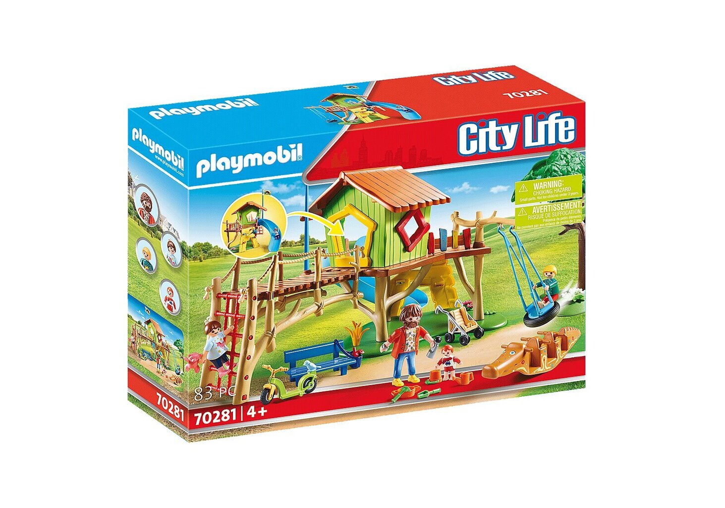 70281 PLAYMOBIL® City Life, leikkikenttä hinta ja tiedot | LEGOT ja rakennuslelut | hobbyhall.fi