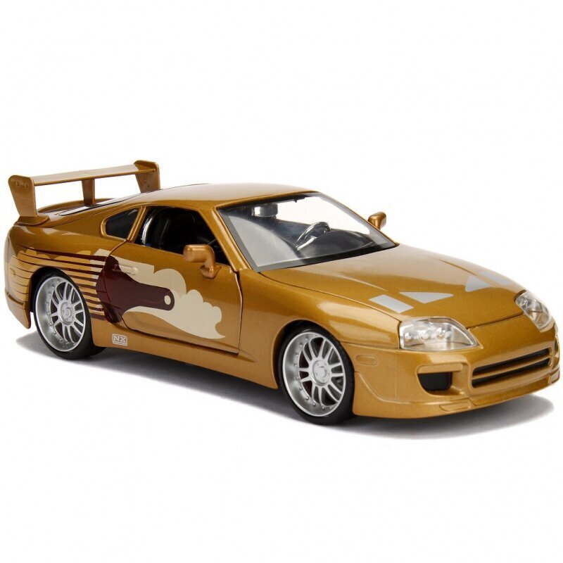 Auto Fast and Furious Toyota Supra 1995 1:24 hinta ja tiedot | Poikien lelut | hobbyhall.fi