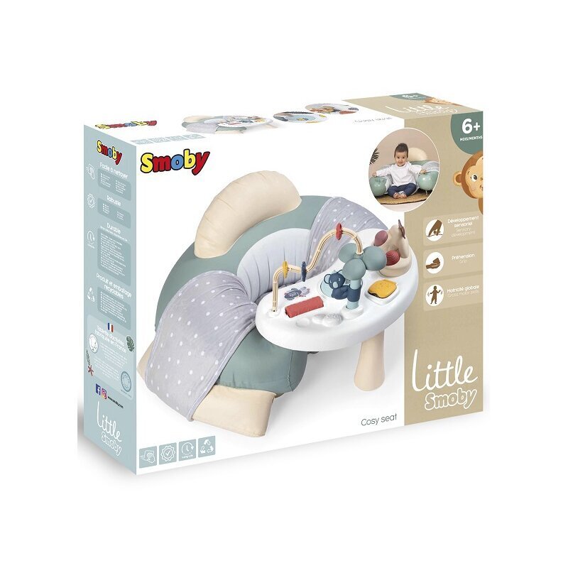 Vuorovaikutteinen aktiviteettipöytä vauvoille Smoby Little Seat hinta ja tiedot | Vauvan lelut | hobbyhall.fi