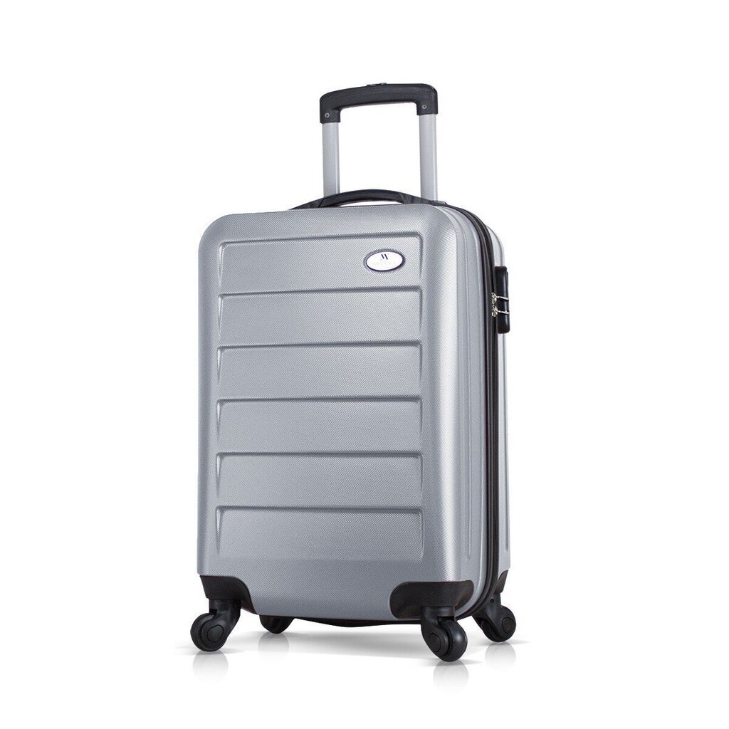 Pieni matkalaukku My Valice Ruby MV4803 S, harmaa hinta ja tiedot | Matkalaukut ja -kassit | hobbyhall.fi