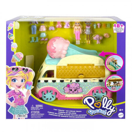 Jäätelöauto Polly Pocket hinta ja tiedot | Tyttöjen lelut | hobbyhall.fi