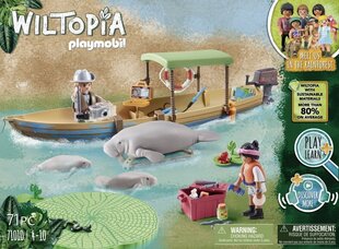 71010 PLAYMOBIL® Wiltopia, Laivamatka Lamantinuksen luo hinta ja tiedot | LEGOT ja rakennuslelut | hobbyhall.fi